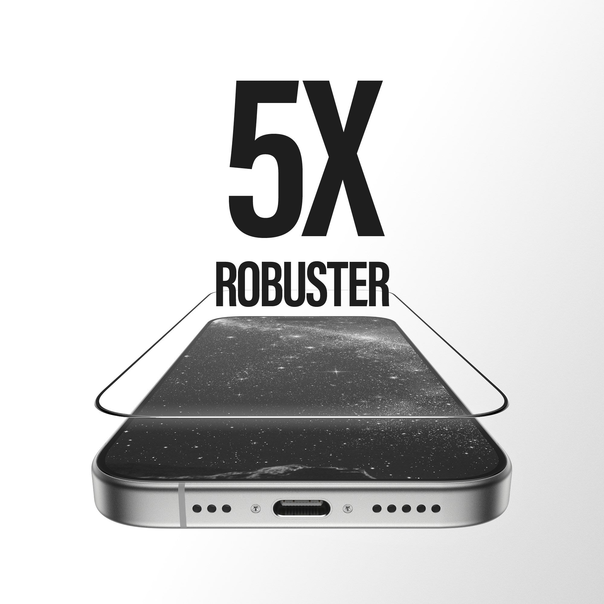 PanzerGlass® Ceramic II Displayschutz iPhone 17 | iPhone 16 Pro | Ultra-Wide Fit m. EasyAligner